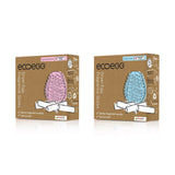 Ecoegg Refill for Tørkeegg, Spring Blossom og Fresh Linen, i pappemballasje, to varianter side ved side