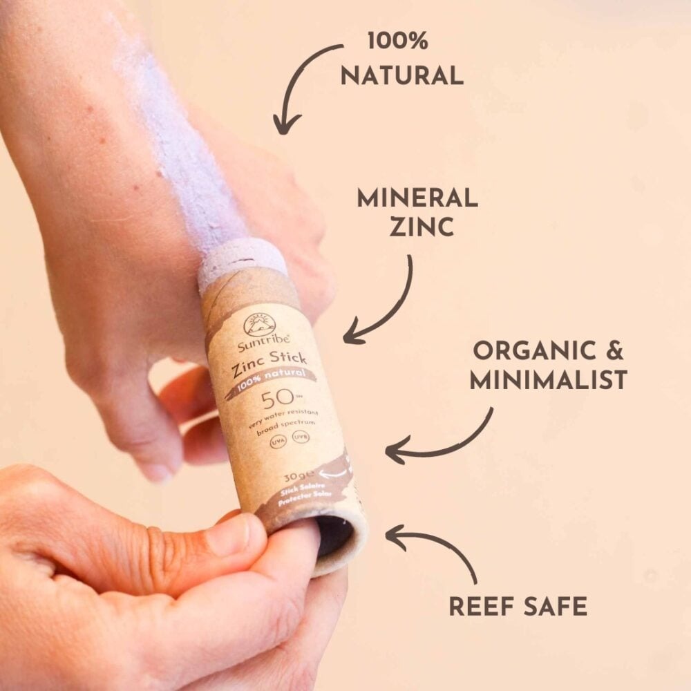 Suntribe Organic Mineral Zinc Sun Stick SPF 50 - Mud Tint Suntribe