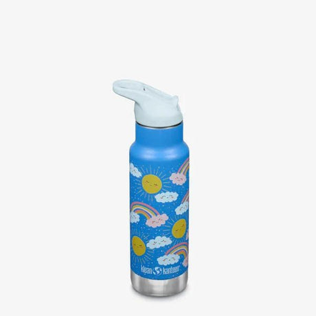 Klean Kanteen Termo Drikkedunk I rustfritt Stål Til Børn 355 ML - Rainbows
