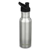 Klean Kanteen 532ml Klassisk Drikkeflaske - Rustfritt stål - Suztain.no 