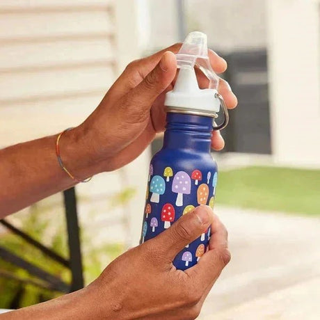 Klean Kanteen Drikkedunk Børn 355ml Classic w/ Sippy Cap - Leaping Unicorns