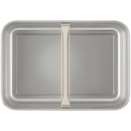 Klean Kanteen matboks 1005 ml Tofu i rustfritt stål og silikon, sett ovenfra med skillevegg