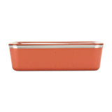 Klean Kanteen matboks 1626 ml Autumn Glaze i rustfritt stål og silikon, sett fra siden