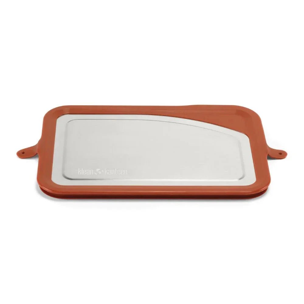 Klean Kanteen matboks 1626 ml Autumn Glaze i rustfritt stål og silikon, sett fra skrått ovenfra