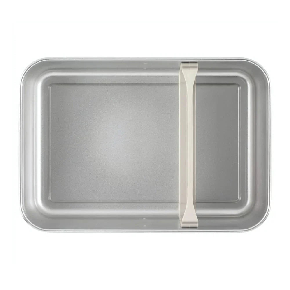 Klean Kanteen matboks 1626 ml Tofu i rustfritt stål og silikon, sett ovenfra uten lokk