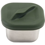 Klean Kanteen Rise Half Snack snackboks i rustfritt stål med silikonlokk, 83 ml