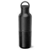 Klean Kanteen Termoflaske 592 ml i svart rustfritt stål med praktisk bærehåndtak