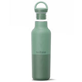 Klean Kanteen termoflaske 592 ml Iceberg grønn i rustfritt stål, med lokket løftet av flasken