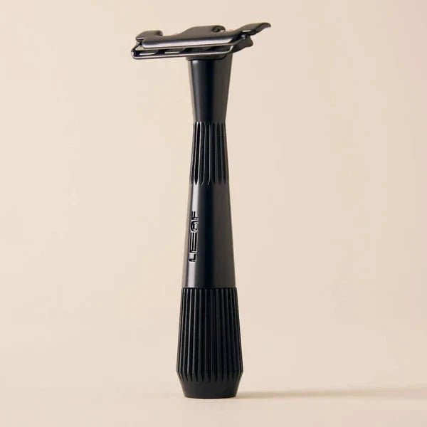 Leaf Shave Twig single edge-barberhøvel, Black