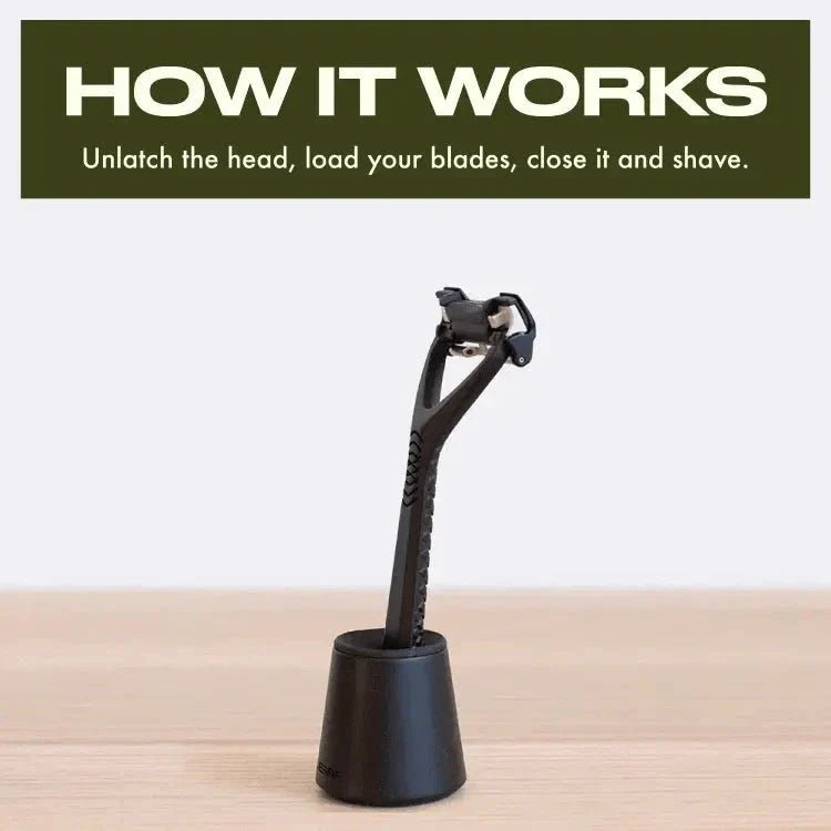 Leaf Shave Two Razor - Black