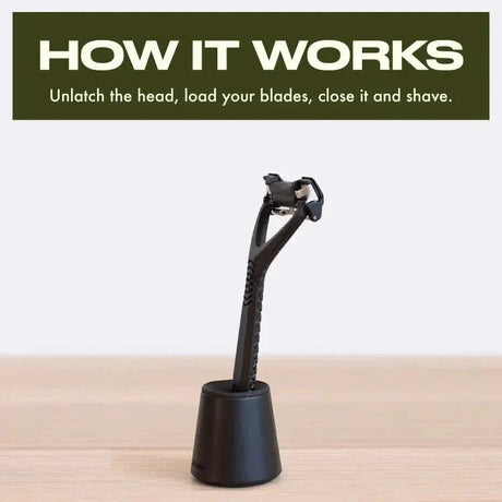Leaf Shave Two Razor - Black
