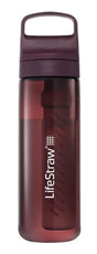 LifeStraw Go 2.0 Water Filter Drikkeflaske 650 Ml - Merlot Me Away