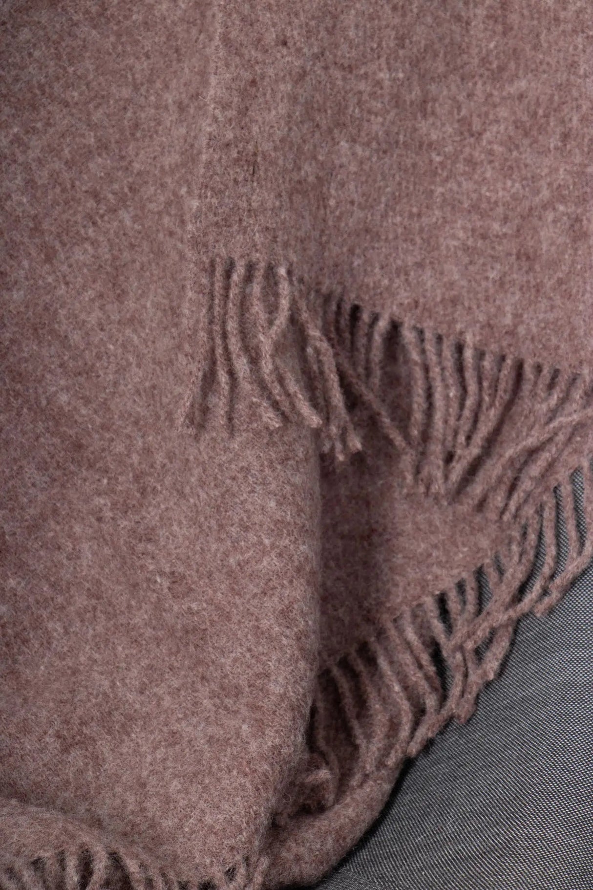 Arctic Ullpledd Melange 130x200 cm - Mocca