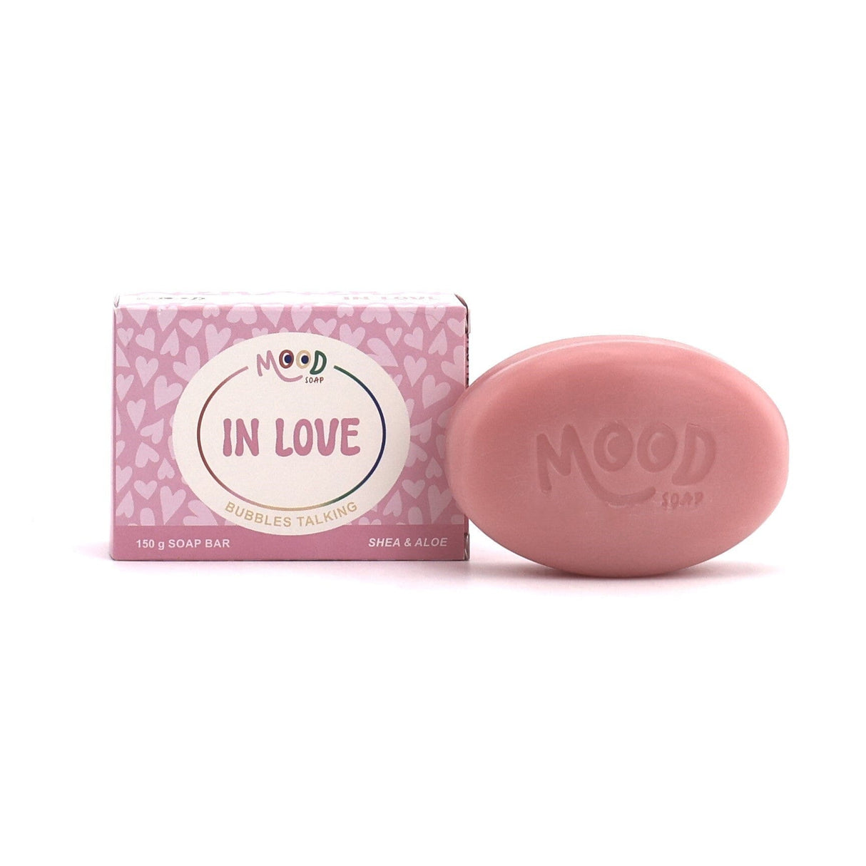 MoodSoap såpe - In Love - Shea & Aloe - 150g - Suztain.no 