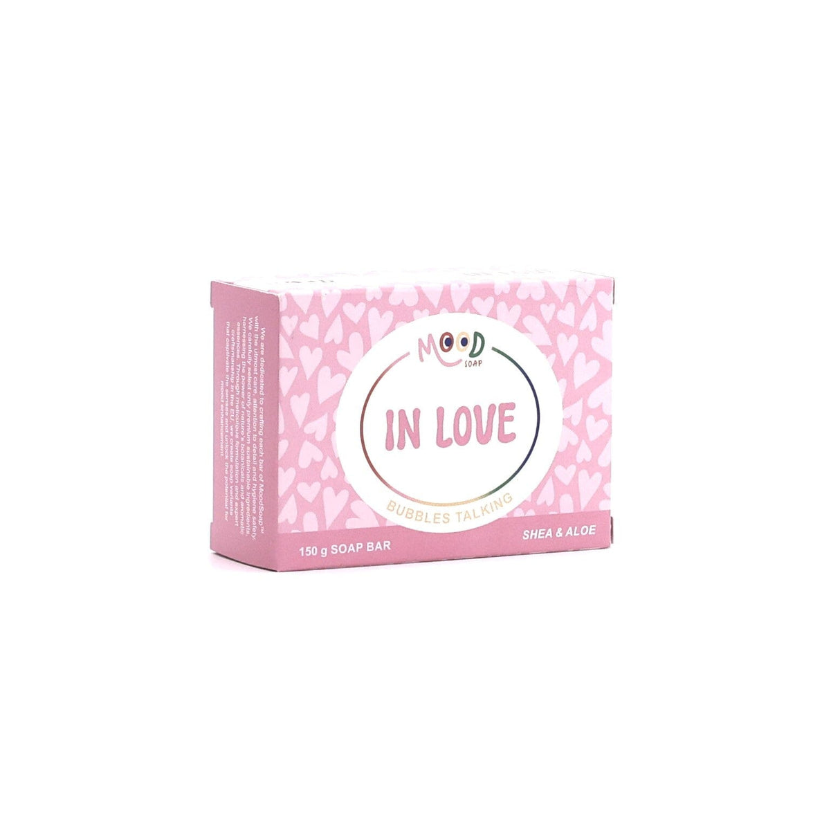 MoodSoap såpe - In Love - Shea & Aloe - 150g - Suztain.no 