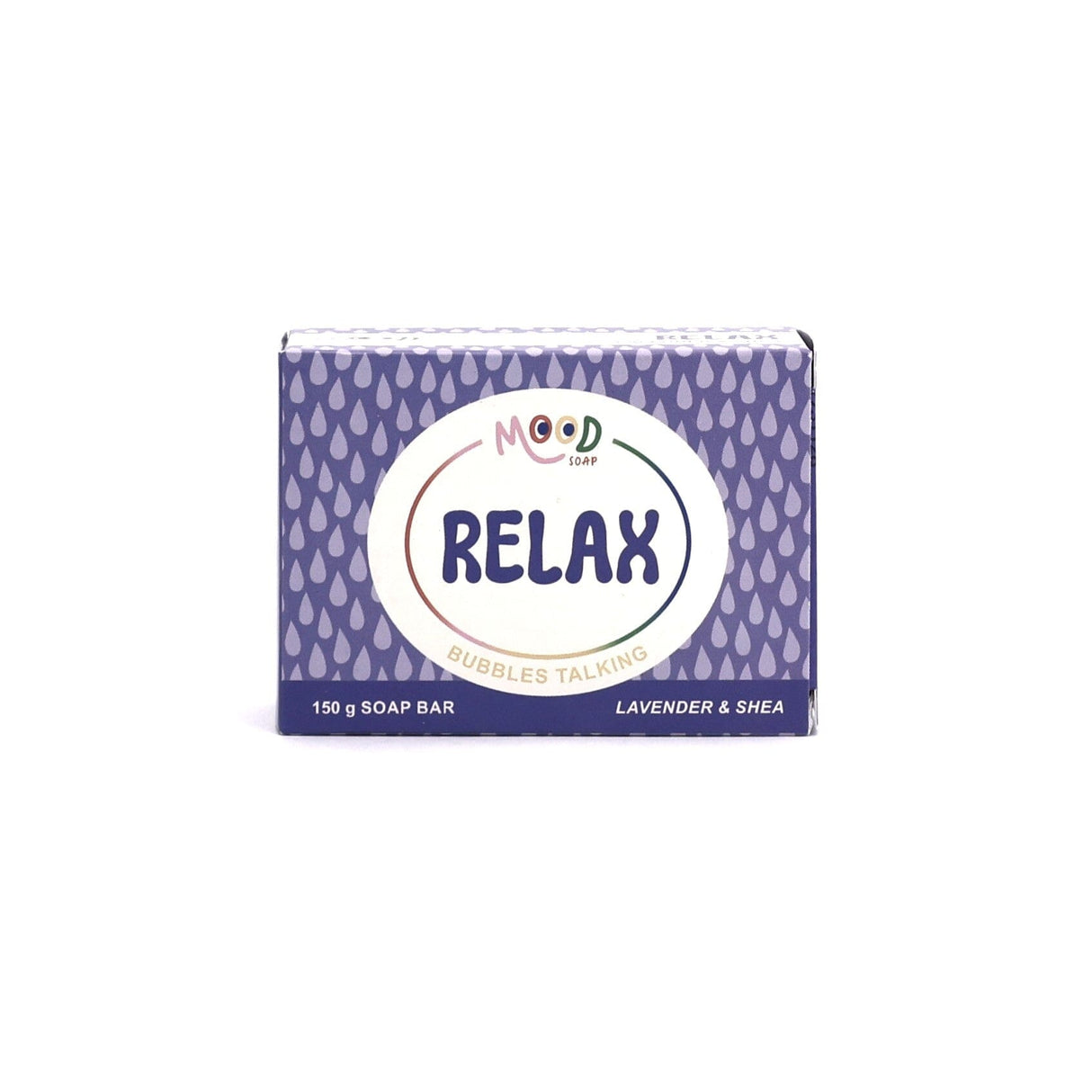 MoodSoap såpe - Relax - Lavendel & Shea - 150g - Suztain.no 