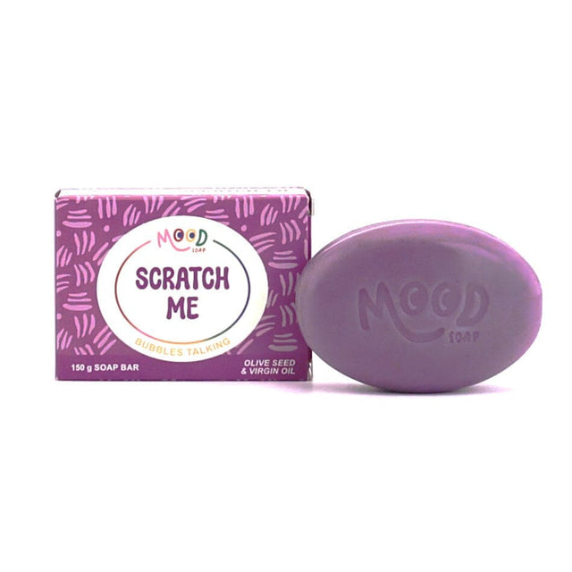 MoodSoap såpe - Scratch Me - Olivenfrø & Virgin Oil - 150g - Suztain.no  Suztain.no