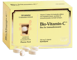 Pharma Nord Bio-Vitamin-C 750 mg, eske med 150 tabletter og lyse tabletter foran