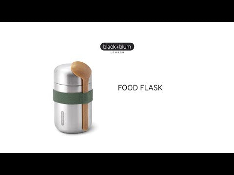 Black+Blum Mattermos m/skje 400ml - Ocean