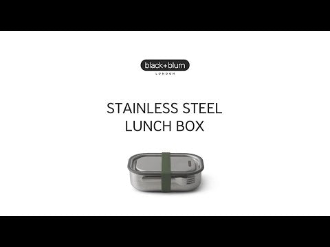 Black+Blum Matboks Rustfritt Stål 1L - Oliven