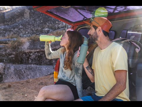 Klean Kanteen - Classic Flip Seal Sport Cap m/Sugerør