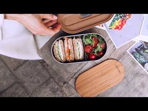 Black+Blum Bento-boks i rustfritt stål 1L - 2 stk