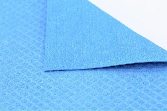 Suztain kjøkkenkluter uten mikroplast XL 3-pk i blått med teksturert overflate