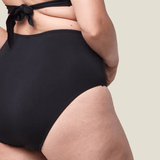WUKA Bikini Swim Menstruse - High Waist - Sort - Suztain.no - 5