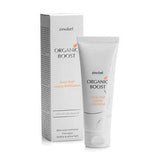 Zinobel Organic Boost Sensi Peel Luxury Exfoliation 75 ml hvit i plast, stående ved siden av esken